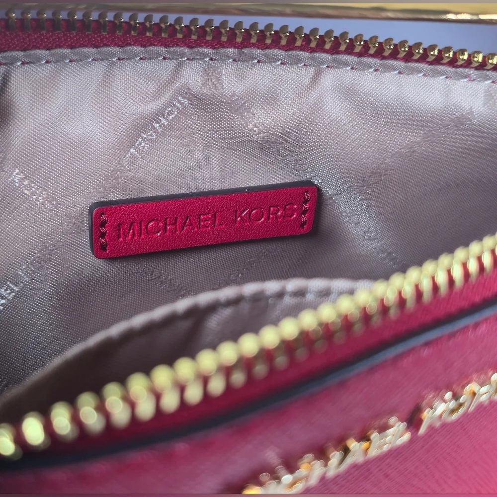 MICHAEL‎ KORS JST Md Saffiano Leather Crossbody XBody